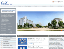 Tablet Screenshot of cai-qin.com